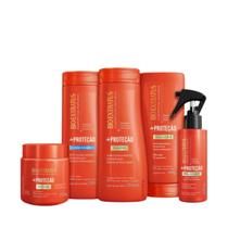 Kit Bio extratus +Protecao Sh+Cond+Finalizador 250 ML + Mascara 250g +Spray Beach Hair 100 ML