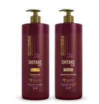 Kit Bio Extratus Shitake Plus Shampoo 1L + Condicionador 1L