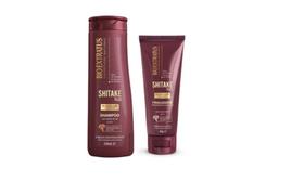 Kit Bio Extratus Shitake Shampoo 350ml + Finalizador 200g Kit Bio Extratus Shitake Shampoo 350ml + Finalizador 200g