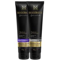 Kit Bio Extratus Spécialiste Máscara Violeta 90g + Máscara Cinza 90g