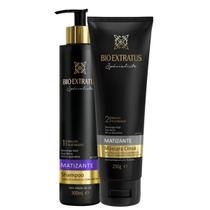 Kit Bio Extratus Spécialiste Matizante Shampoo 300ml + Máscara Cinza 250g Kit Bio Extratus Spécialiste Matizante Shampoo 300ml + Máscara Cinza 250g