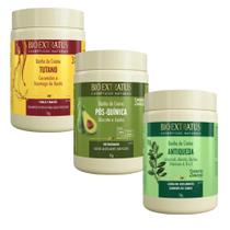 Kit Bio Extratus Tutano+ Antiqueda+ Pós-química 1kg Kit Bio Extratus Tutano+ Antiqueda+ Pós-química 1kg