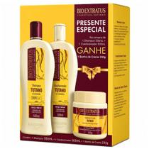 Kit Bio Extratus Tutano e Ceramidas Shampoo 500ml + Condicionador 500ml + Banho de Creme 230g Kit Bio Extratus Tutano e Ceramidas Shampoo 500ml + Condicionador 500ml + Banho de Creme 230g