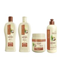 Kit Bio Extratus Umectante Óleo de Coco 500ml Sh+ Cond+ B. Creme+ Finalizador