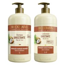 Kit Bio Extratus Umectante Óleo De Coco Shampoo Cond 2x1L
