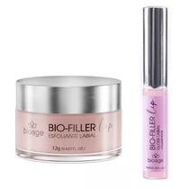 Kit Bio Filler Labial - Esfoliante + Gloss - BIOAGE