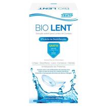 Kit Bio Lent Solução Estéril e Estojo Para Lentes de Contato 470ml Kit Bio Lent Solução Estéril e Estojo Para Lentes de Contato 470ml