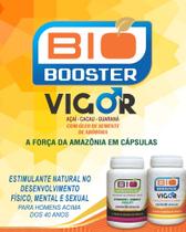 Kit Biobooster Vigor 120 cáps Açaí, Cacau, Guaraná Óleo de semente Abóbora