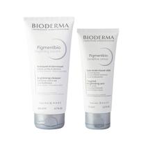 Kit Bioderma Pigmentbio - Sabonete Líquido e Creme Clareador Corporal Sensitive Areas 75ml