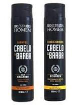 Kit Bioextratus Shampoo + Condicionador 300ml Cabelo & Barba - Bio Extratus