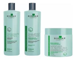 Kit Biomax Hidratação Home Care Nutrição Terapia
