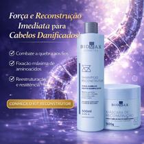 Kit Biomax Reconstrução Capilar Tratamento Alto Impacto Kit Biomax Reconstrução Capilar Tratamento Alto Impacto