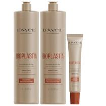 Kit Bioplastia 1 Shampoo 1 Condicionador 1L 1 Máscara 25ml Lowell