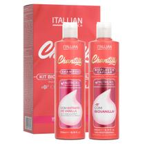 Kit Bioplastia Capilar Itallian Hairtech - Shampoo de Nutrição Chantilly + Bioplastia Capilar de Nutrição 500ml