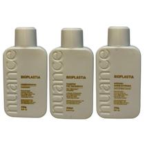 Kit Bioplastia Capilar Shampoo Condicionador Máscara 250ml Kit Bioplastia Capilar Shampoo Condicionador Máscara 250ml
