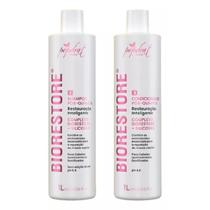 Kit Biorestore Popdrat Nutri Shampoo E Condicionador 1 Litro Kit Biorestore Popdrat Nutri Shampoo E Condicionador 1 Litro