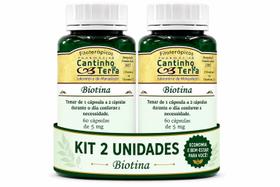 kit Biotina 5 mg 60 capsulas 2 Unidades kit Biotina 5 mg 60 capsulas 2 Unidades