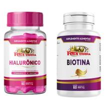 Kit Biotina 60 Cápsulas + Colágeno Hidrolisado 120 Cápsulas Kit Biotina 60 Cápsulas + Colágeno Hidrolisado 120 Cápsulas