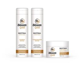 Kit biotina estimula Crescimento Fortalece Fios - bloomgold Kit biotina estimula Crescimento Fortalece Fios - bloomgold