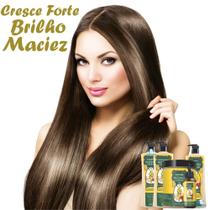 Kit Biotônico Capilar Fortificante Hidratação e Crescimento - Hábito Cosméticos Kit Biotônico Capilar Fortificante Hidratação e Crescimento - Hábito Cosméticos