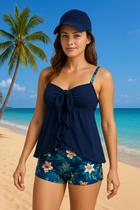 Kit Biquine Plus Size 2 Peça Blusinha Batinha E Shorts