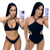 Kit Biquíni + Body Suplex Preto Kit Biquíni + Body Suplex Preto