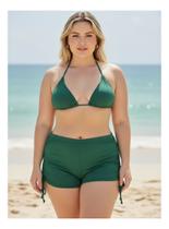 Kit Biquíni + Saída De Praia Conforto Estilo Plus Size Kit Biquíni + Saída De Praia Conforto Estilo Plus Size