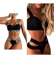 Kit Biquini Tiras Grossas Levanta Bumbum Moda Blogueiras