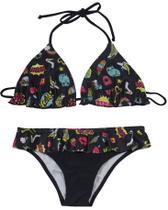 Kit Biquini Uv50+ Dupla Face + Chinelo Brinde No 8 Ao 10 Kit Biquini Uv50+ Dupla Face + Chinelo Brinde No 8 Ao 10