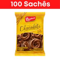 Kit biscoito bauducco amanteigado chocolate - 100 sachês