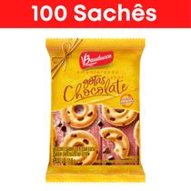 Kit biscoito bauducco amanteigado gotas de chocolate- 100 sachês