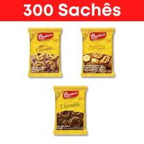 Kit Biscoito Bauducco Sabores Diversos 300 Sachês