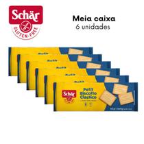 Kit Biscoito Clássico Petit Dr. Schar 165g - Caixa com 6 unidades