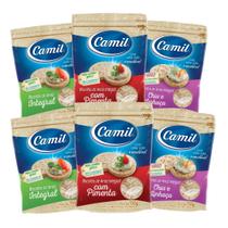 KIT BISCOITO DE ARROZ SORTIDOS CAMIL 6x150g CM-010213