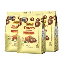 Kit Biscoito Dueto Cacau E Avelã Sem Glúten - Vale D'Ouro 3 Unidades 200g