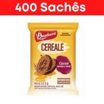 Kit biscoito integral cereale cacau aveia e mel bauducco - 400 sachês