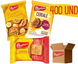 Kit Biscoitos Bauducco Em Sache Cereale Banana Cracker