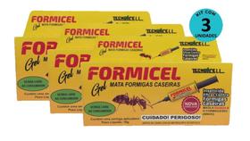 Kit Bisnaga Formicel Tecnocell 10g C/ 3 unidades