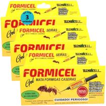 Kit Bisnaga Formicel Tecnocell 10g Com 3 unidades