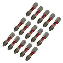 Kit Bit de Torção Impact 25mm PH2 15 Peças E-03246 Makita Kit Bit de Torção Impact 25mm PH2 15 Peças E-03246 Makita