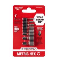 Kit Bit Hexagonal Shockwave C/ 08 Pçs Milwaukee