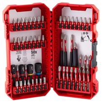 Kit Bit Shockwave com 54 Peças 48-32-4010 Milwaukee - Unica Unico