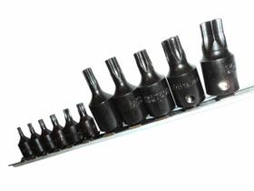 Kit Bit Soquete com Furo Guia 11 Peças Kit Bit Soquete com Furo Guia 11 Peças