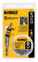 Kit Bits + Adaptador Angular Magnético 14pçs Dwpvtc14 Dewalt Kit Bits + Adaptador Angular Magnético 14pçs Dwpvtc14 Dewalt