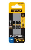 Kit Bits de Impacto Ph3 Flextorq 2,5cm Dewalt DWAF1PH3IR3