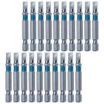 Kit Bits Fenda 5,0 mm x 5 cm Imantado 1132556 20 Unidades - GROSS Kit Bits Fenda 5,0 mm x 5 cm Imantado 1132556 20 Unidades - GROSS