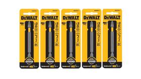 Kit Bits Longo PH2 Maxfit 8cm Dewalt Dwa3ph2-1 com 5 pçs