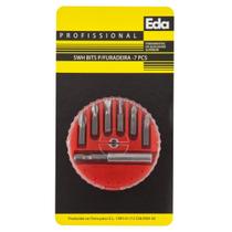 Kit Bits Para Furadeira Com 7 Peças Profissional (5wh)