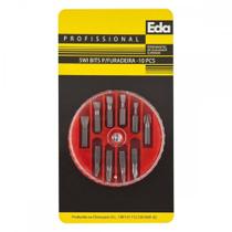 Kit Bits Para Furadeira Eda Com 10 Pecas - 5Wi