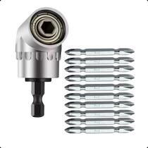 Kit Bits Parafusadeira Ph2 Imantado + Adaptador Angular 105º Kit Bits Parafusadeira Ph2 Imantado + Adaptador Angular 105º